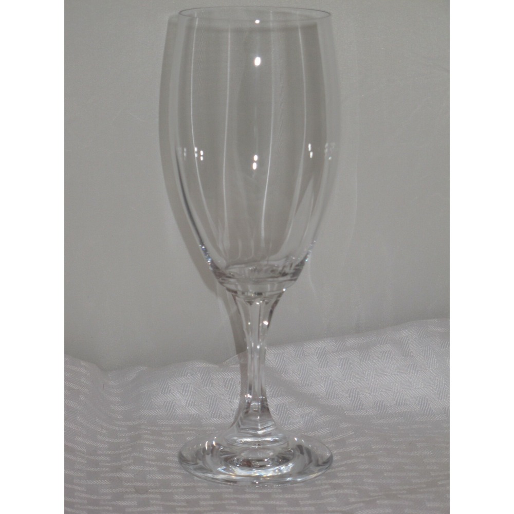 Gorham‎ Andante Iced Tea Goblet (s) Glass Crystal Optic Design No Trim